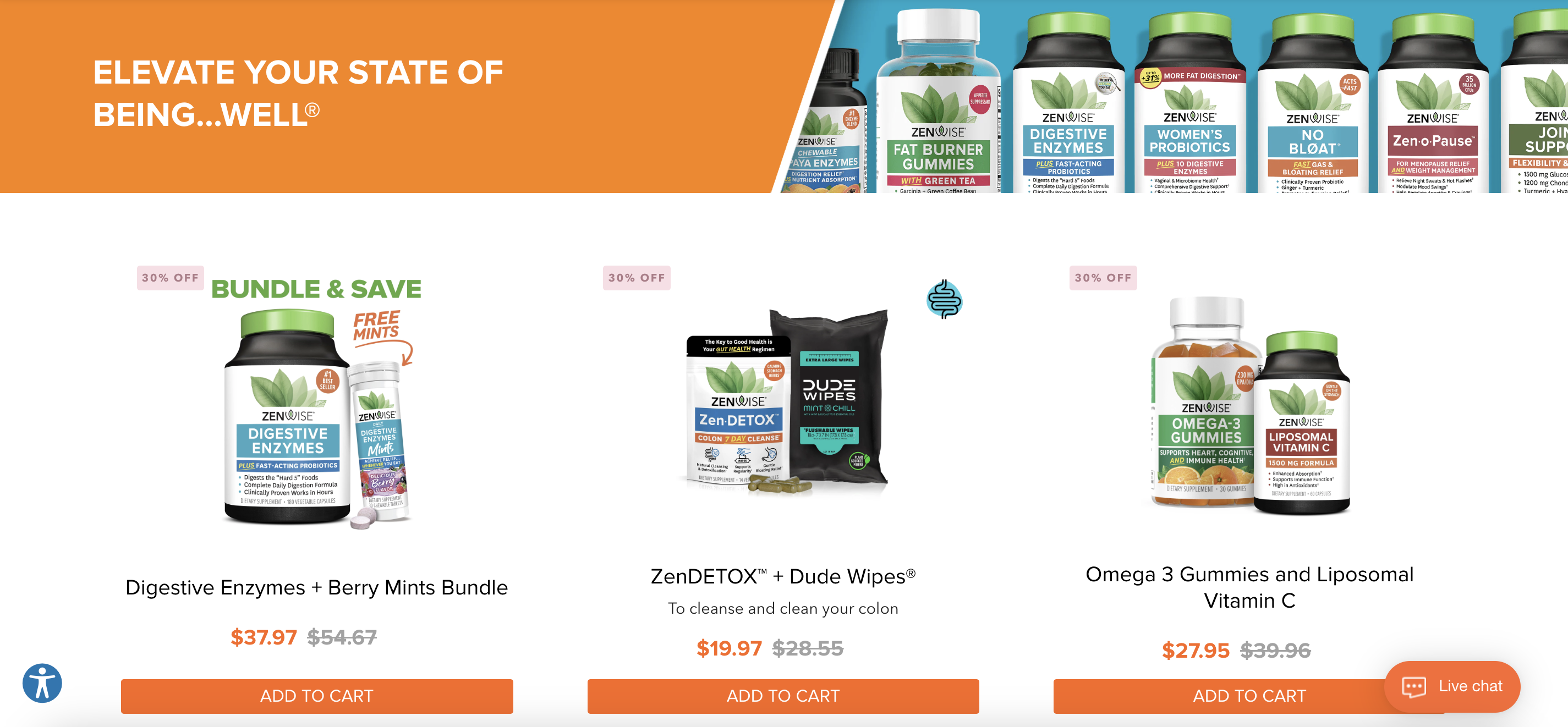 Zenwise affiliate program signup page